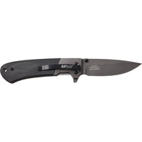 MTech USA MT-1067GY Ball Bearing Gray / Black Manual Folding Pocket Knife w G10 Scales 3.75"