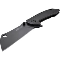 MTech USA Gray Tinite Coated Cleaver Spring Assisted Stainless Steel Pocket Knife 3.5" MT-A1001GY
