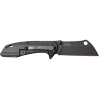 MTech USA Gray Tinite Coated Cleaver Spring Assisted Stainless Steel Pocket Knife 3.5" MT-A1001GY
