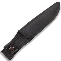 Outlander 8.5" Fixed Blade Survival Knife with Compass and Sealable Handle Storage with Matches